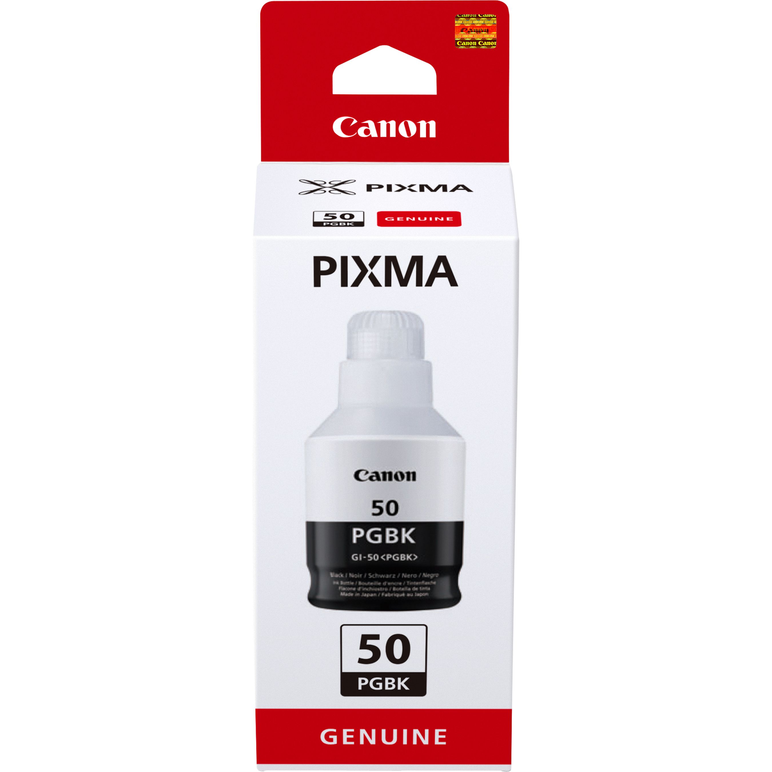 Canon GI-50 PGBK, Hohe Reichweite, Tintenflasche, Schwarz