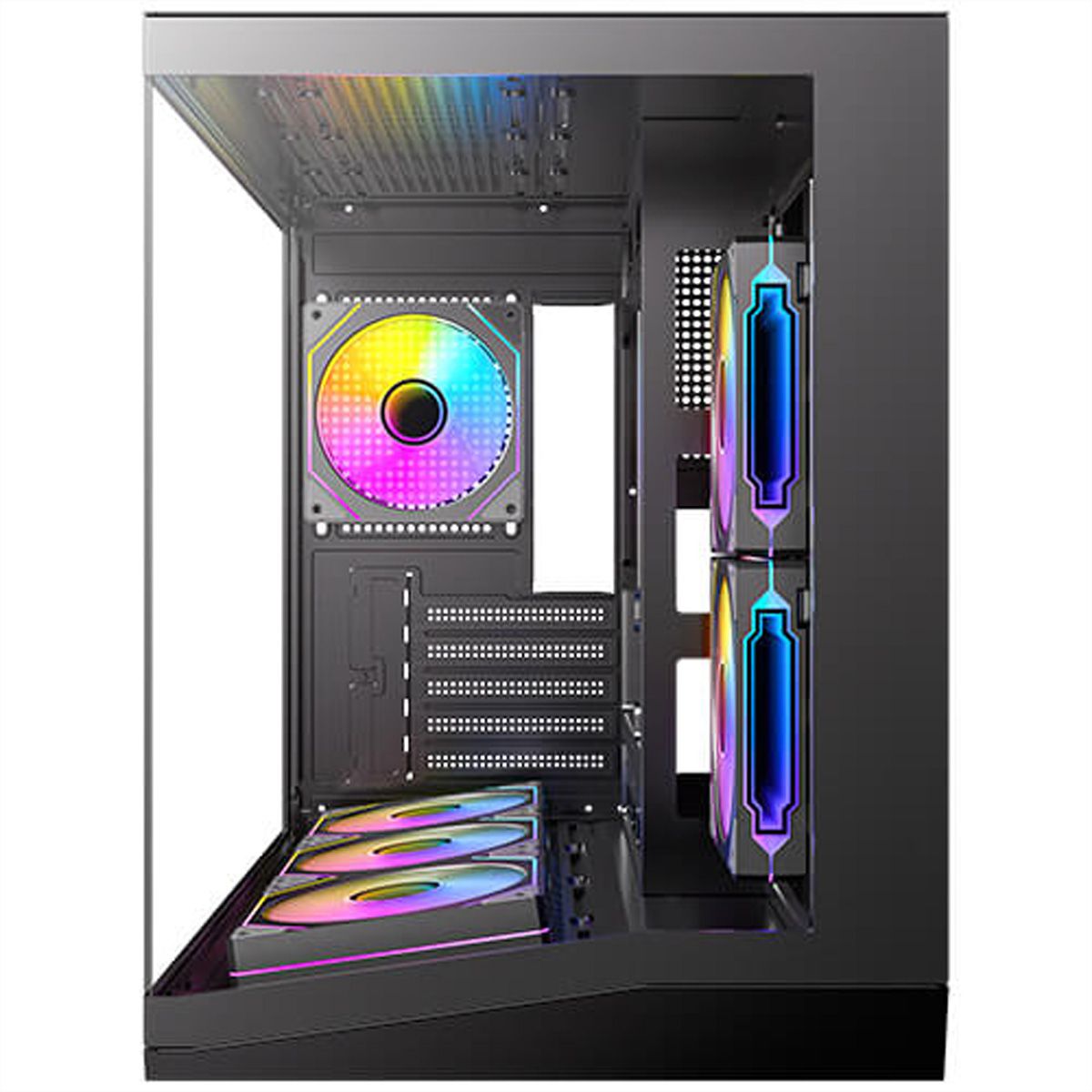 ANTEC CX M3 ARGB B PC Case, Mini-Tower microATX, schwarz