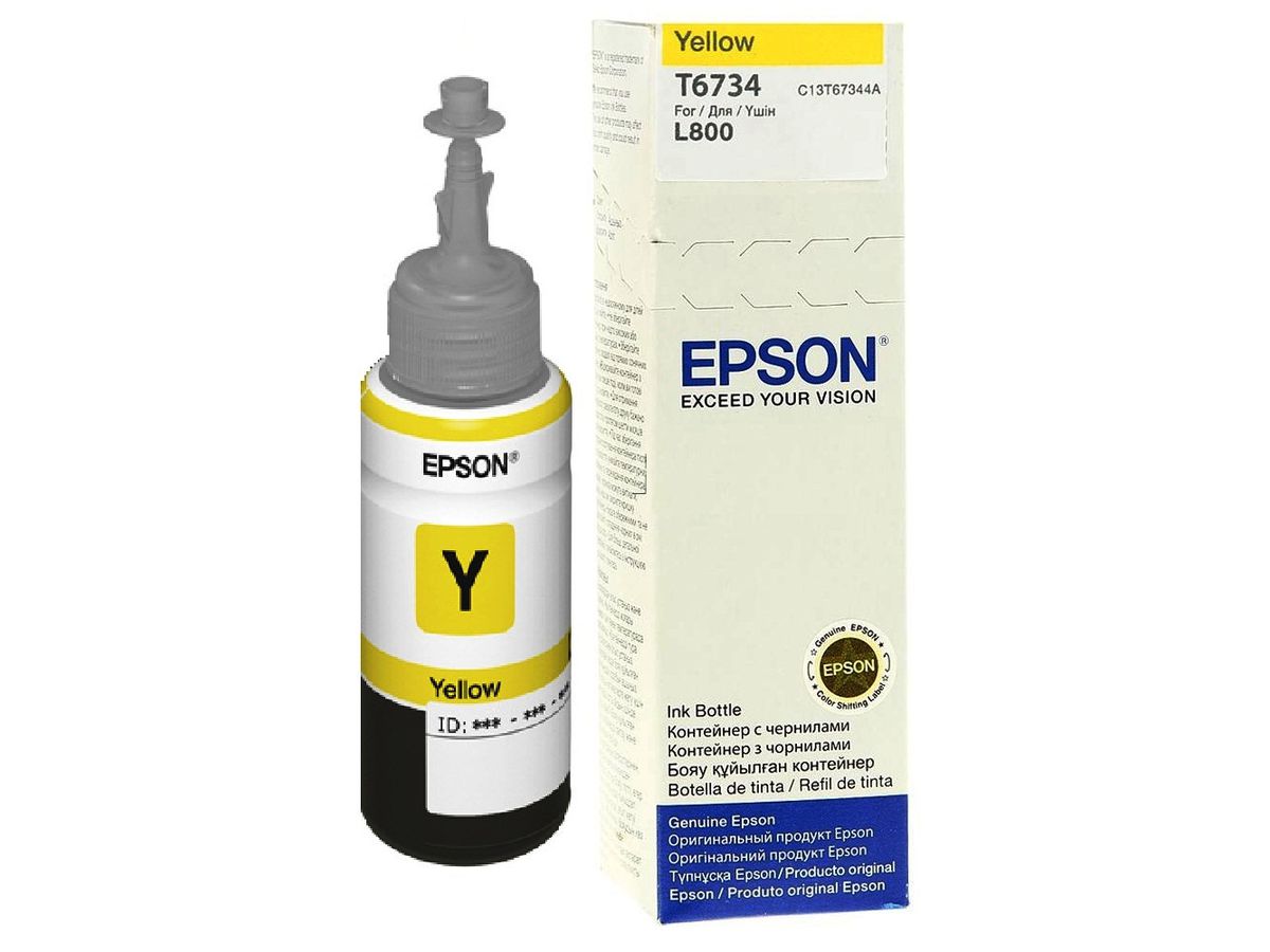 Epson T6734 Druckerpatrone 1 Stück(e) Original Standardertrag Gelb