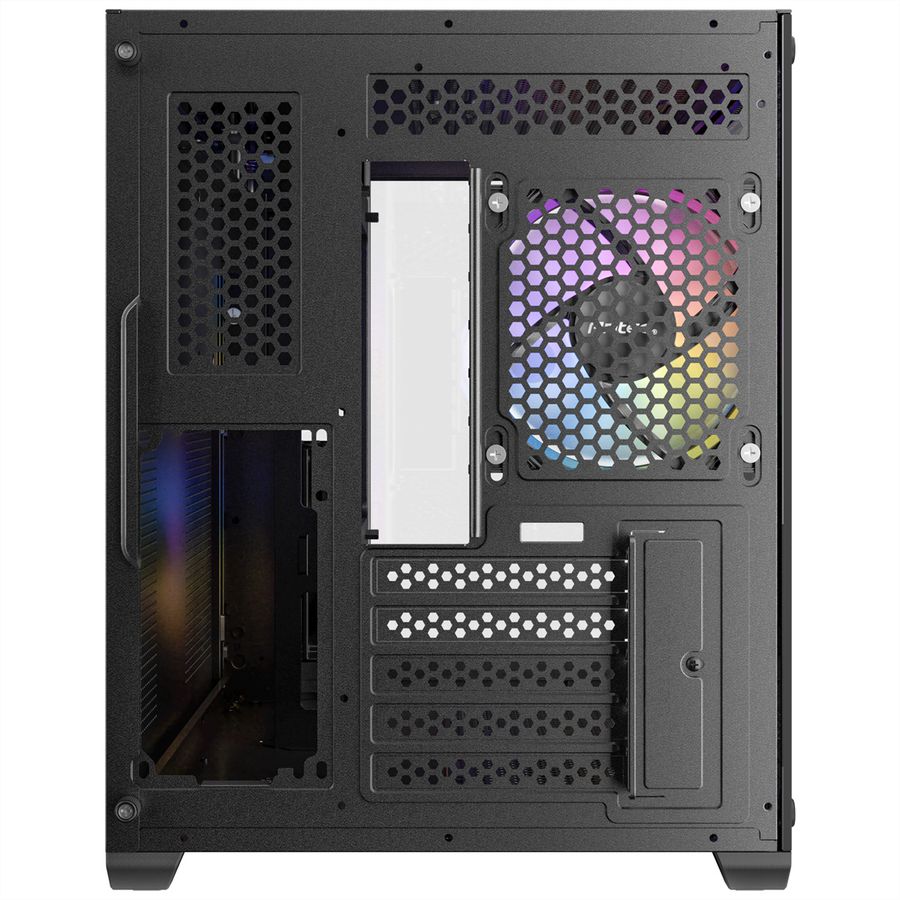 ANTEC CX600M ARGB B Micro-ATX Tower Gaming PC Gehäuse, schwarz