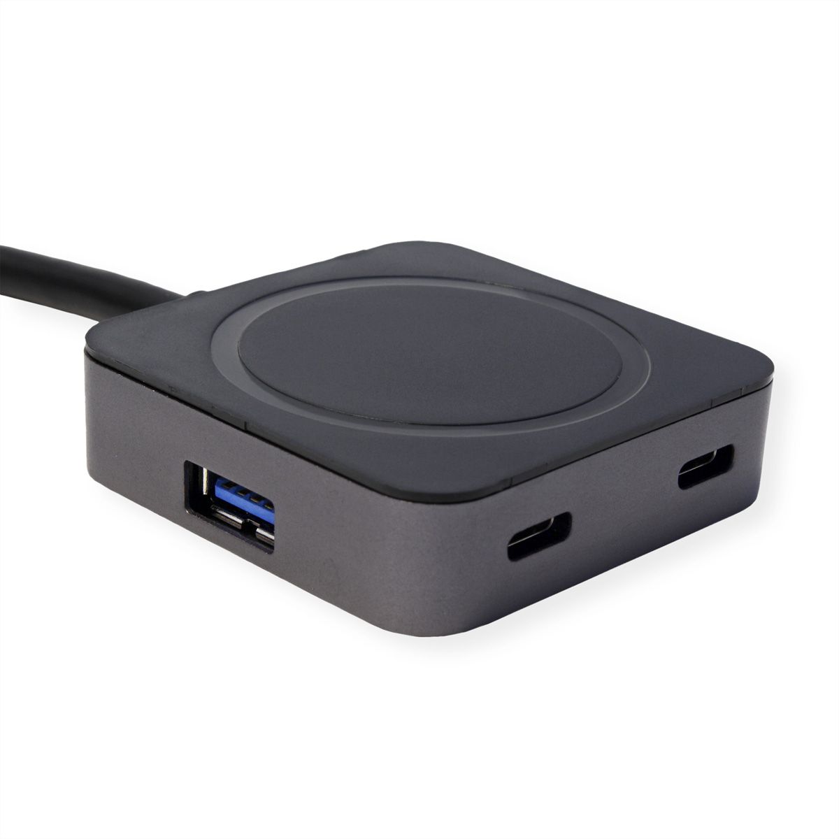 VALUE USB 3.2 Gen 1 Hub, 4 Ports (2x USB-A + 2x USB-C), mit Verlängerungskabel, 5 m