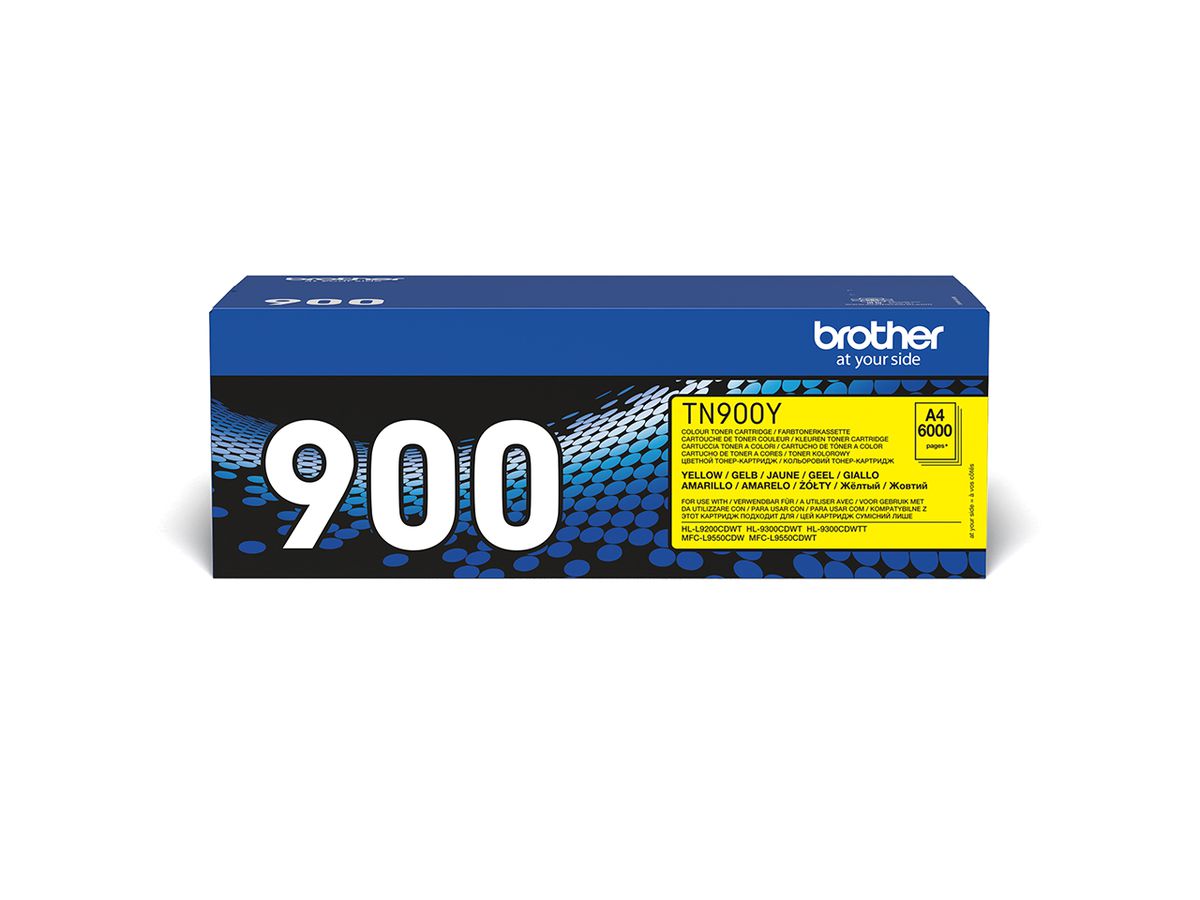 Brother TN-900Y Tonerkartusche 1 Stück(e) Original Gelb