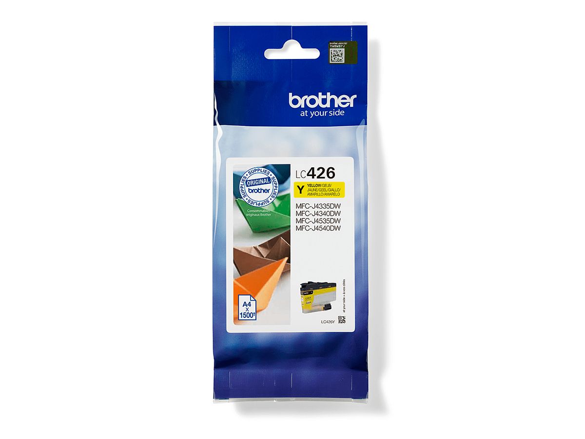 Brother LC426Y Druckerpatrone 1 Stück(e) Original Gelb