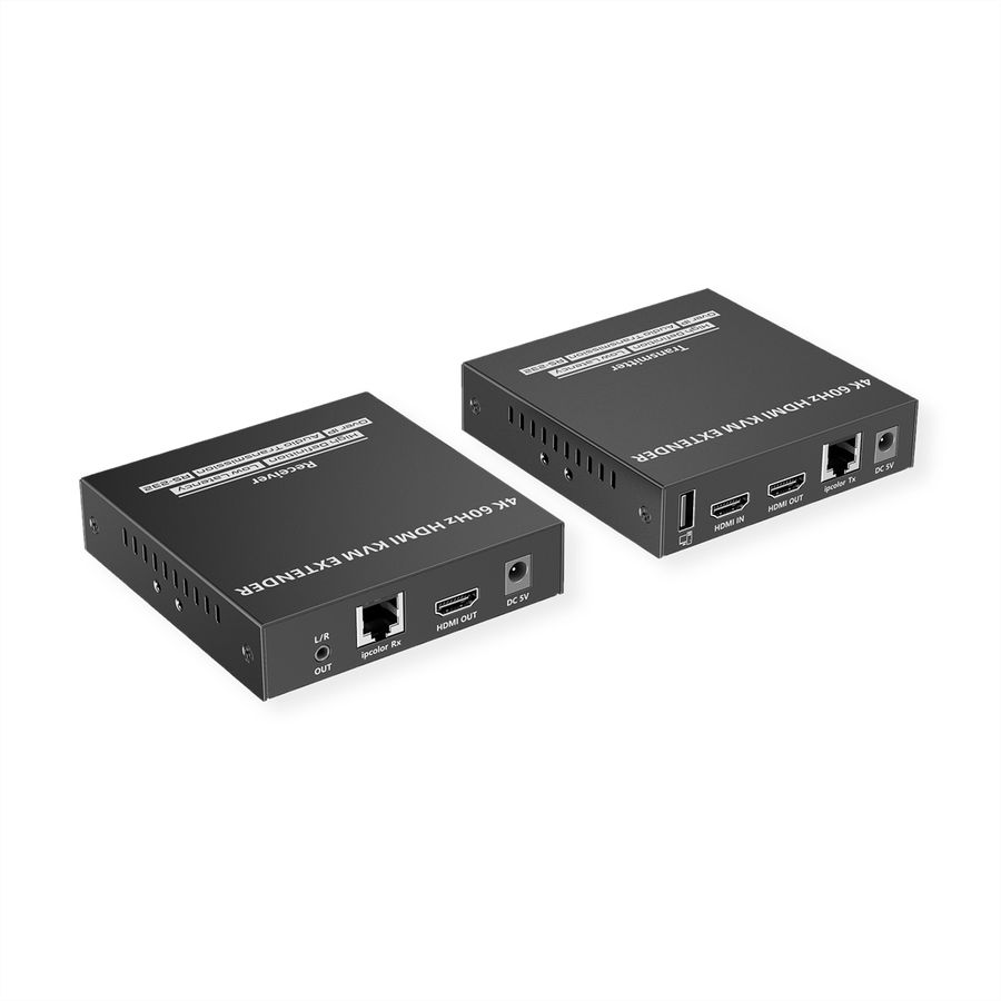 VALUE KVM Verlängerung über Cat.6/6A, HDMI, max. 120m