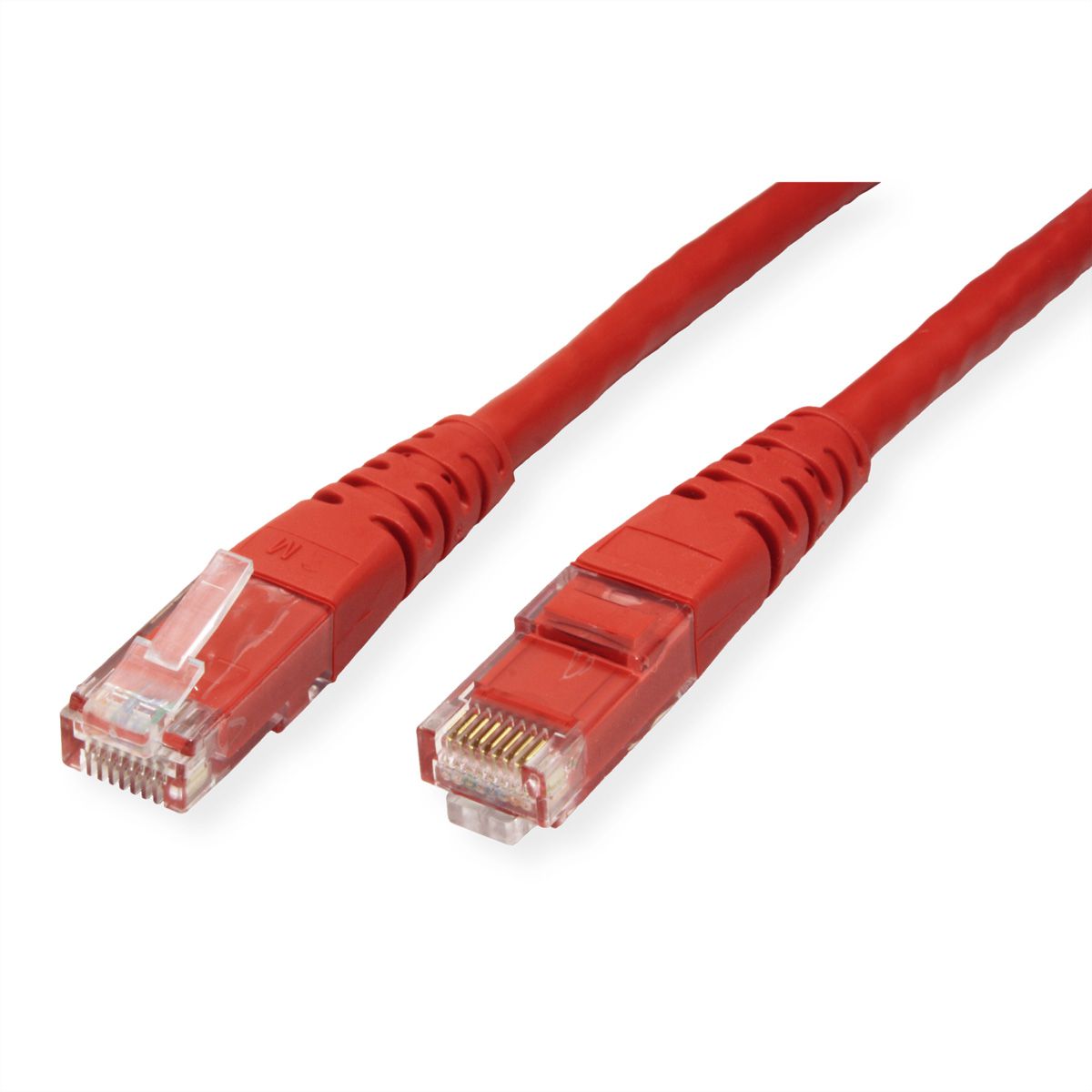 ROLINE Patchkabel Cat.6 (Class E) UTP, rot, 0,5 m