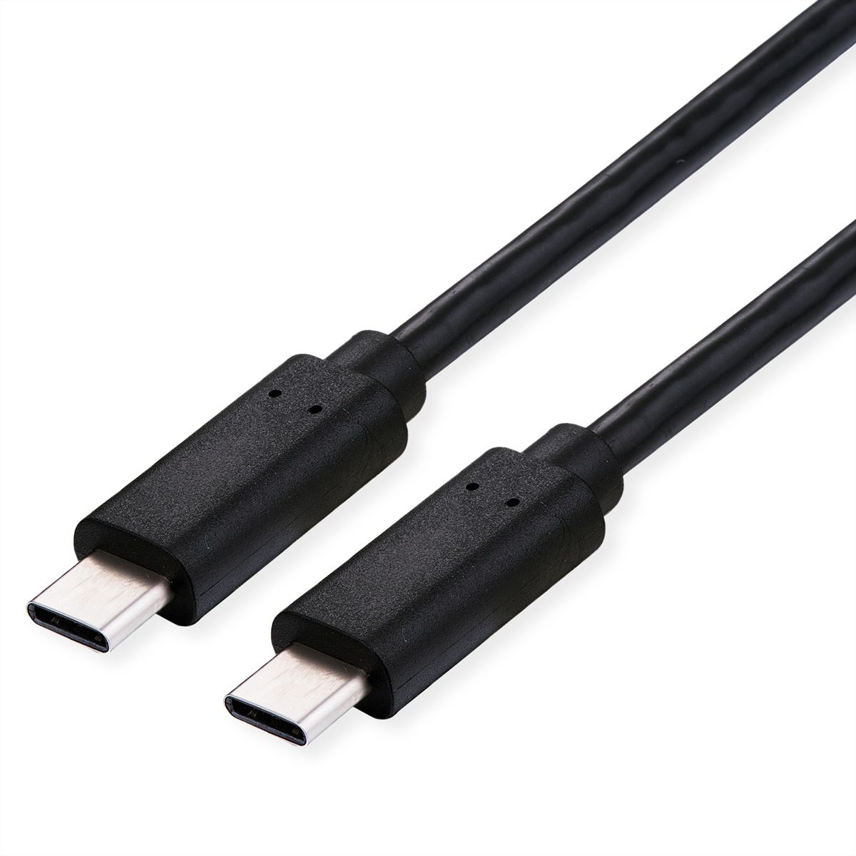 VALUE USB4 Gen2x2 Kabel, C–C, ST/ST, 4K UHD-1, 20Gbit/s, 100W, schwarz, 2 m