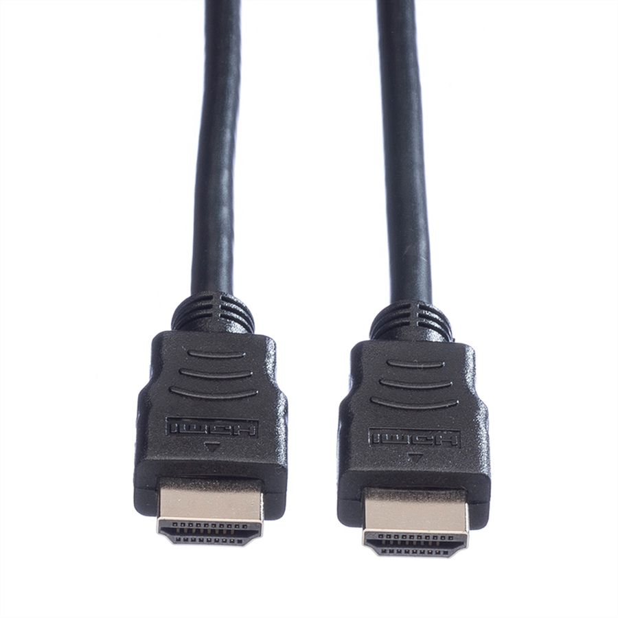 VALUE HDMI High Speed Kabel mit Ethernet, schwarz, 10 m