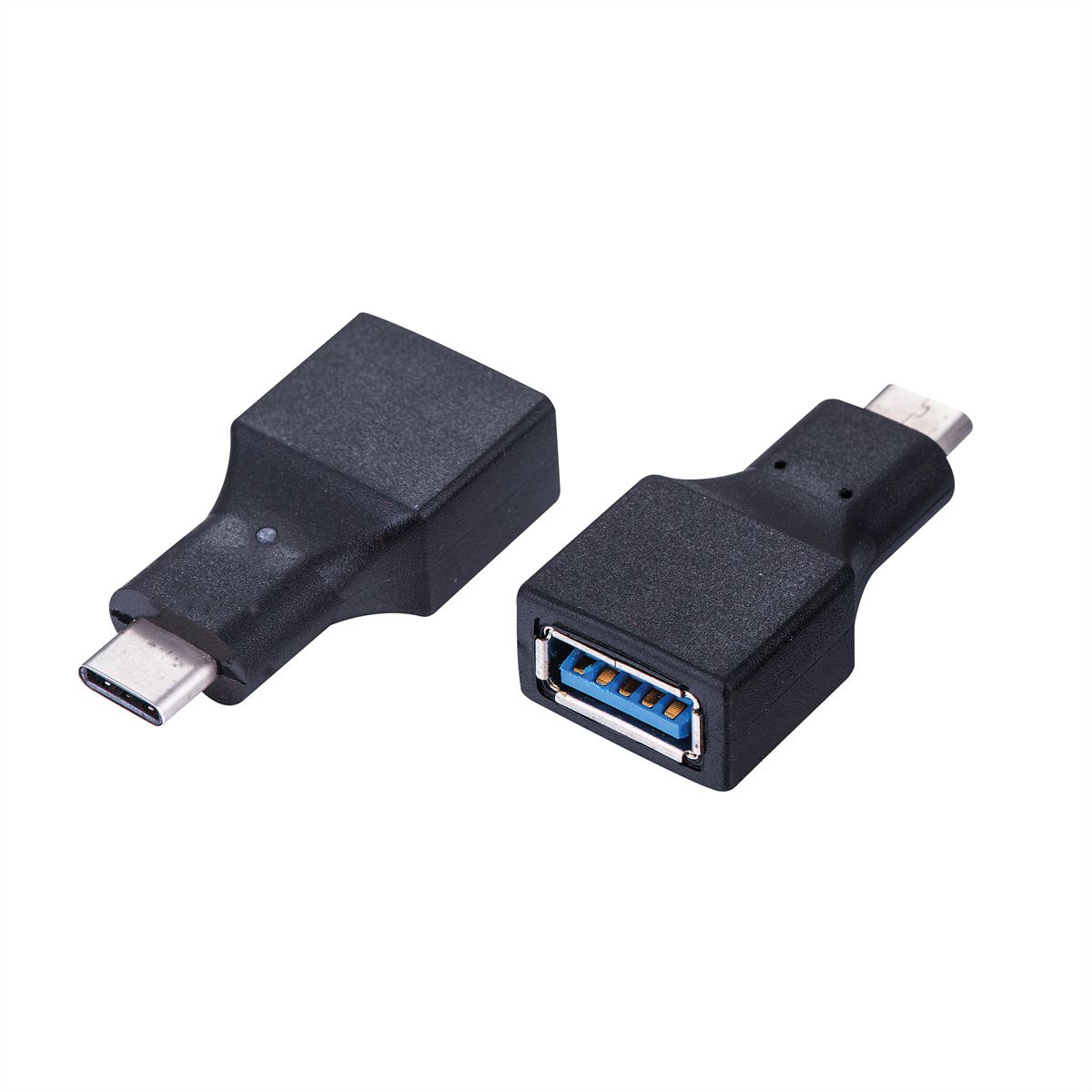 VALUE USB 3.2 Gen 1 Adapter, USB Typ C - A, ST/BU, OTG, schwarz