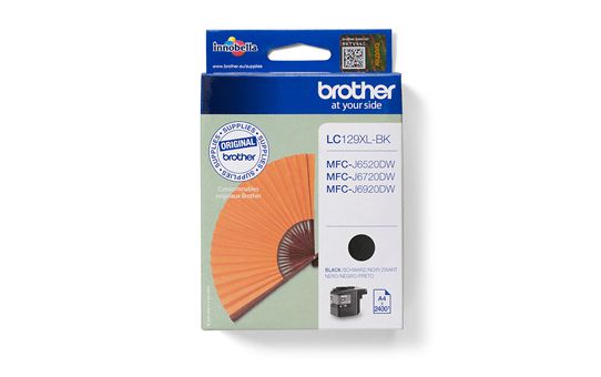 Brother LC129XLBK Druckerpatrone 1 Stück(e) Original Schwarz