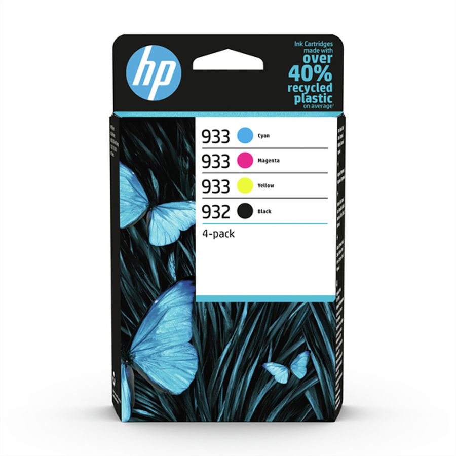 6ZC71AE, Multipack, Druckpatrone, schwarz, cyan, magenta, yellow, Nr. 932/933, für HP OfficeJet 6100 / 6600 / 6700