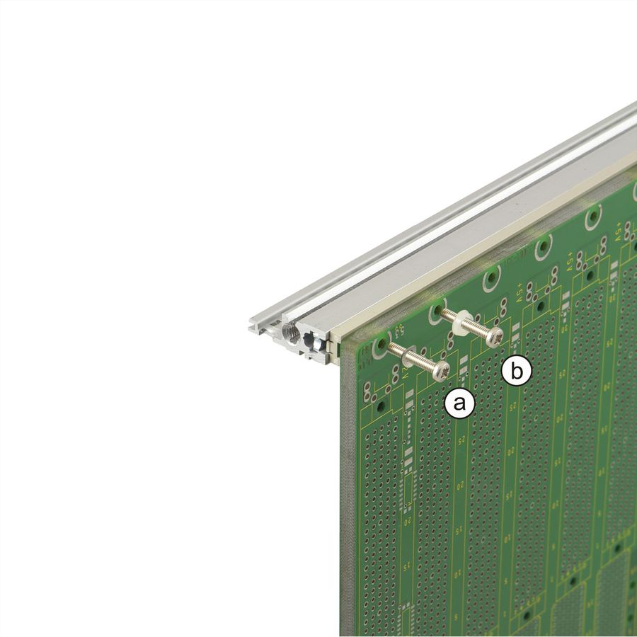 SCHROFF BUSPLATINE 6SLOT VME J1 EDC