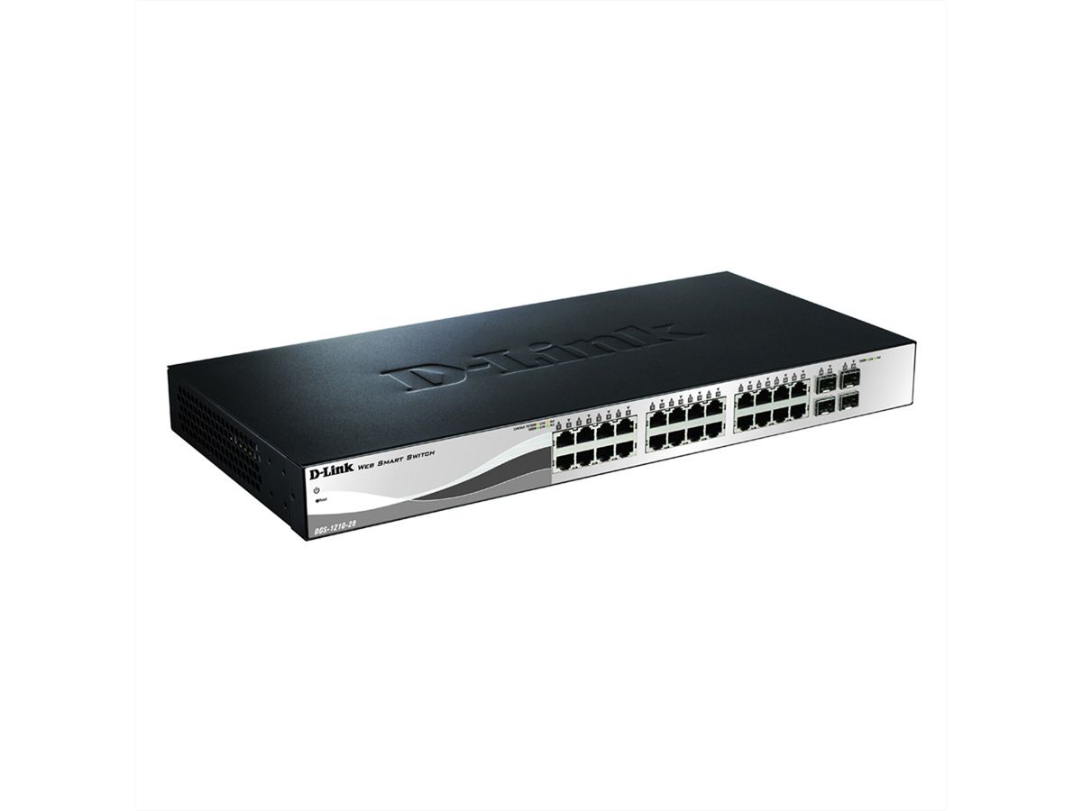 D-Link DGS-1210-28 28-Port Web Smart Gigabit Switch