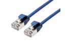 ROLINE U/FTP DataCenter Patchkabel Kat.6A (Class EA), LSOH, slim, blau, 2 m