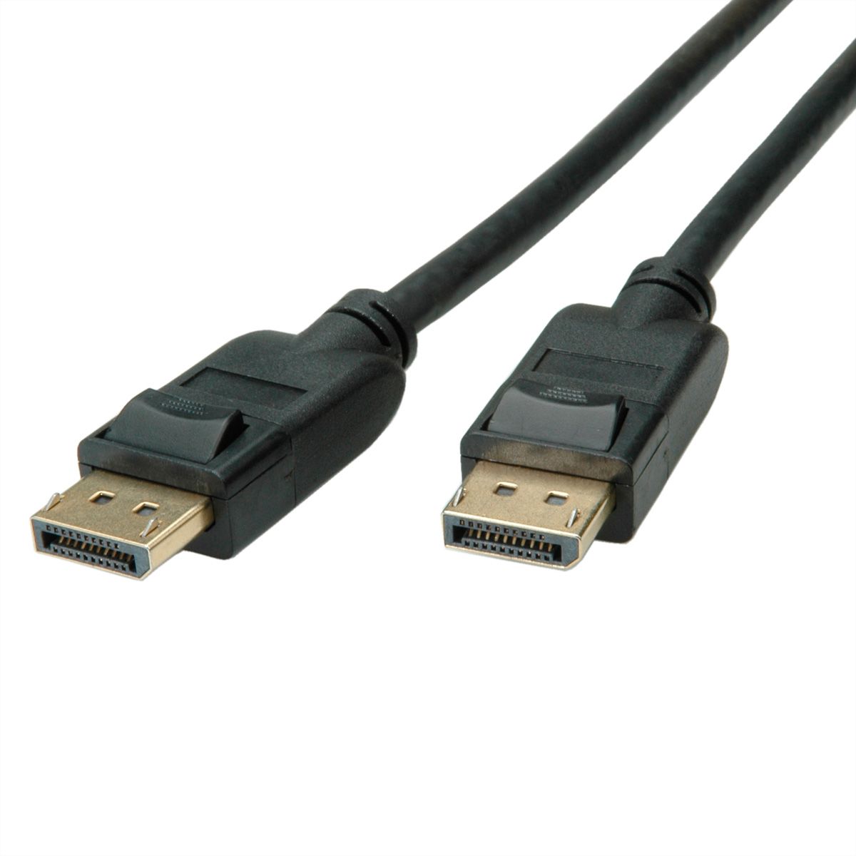 ROLINE RM DisplayPort Kabel, v1.4, DP ST - ST, schwarz, 2 m
