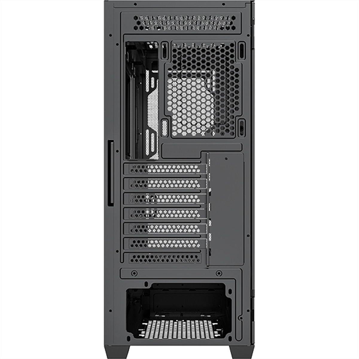 Xilence Xilent Blade II X613 RGB Gaming PC Gehäuse, RGB ATX Midi Tower