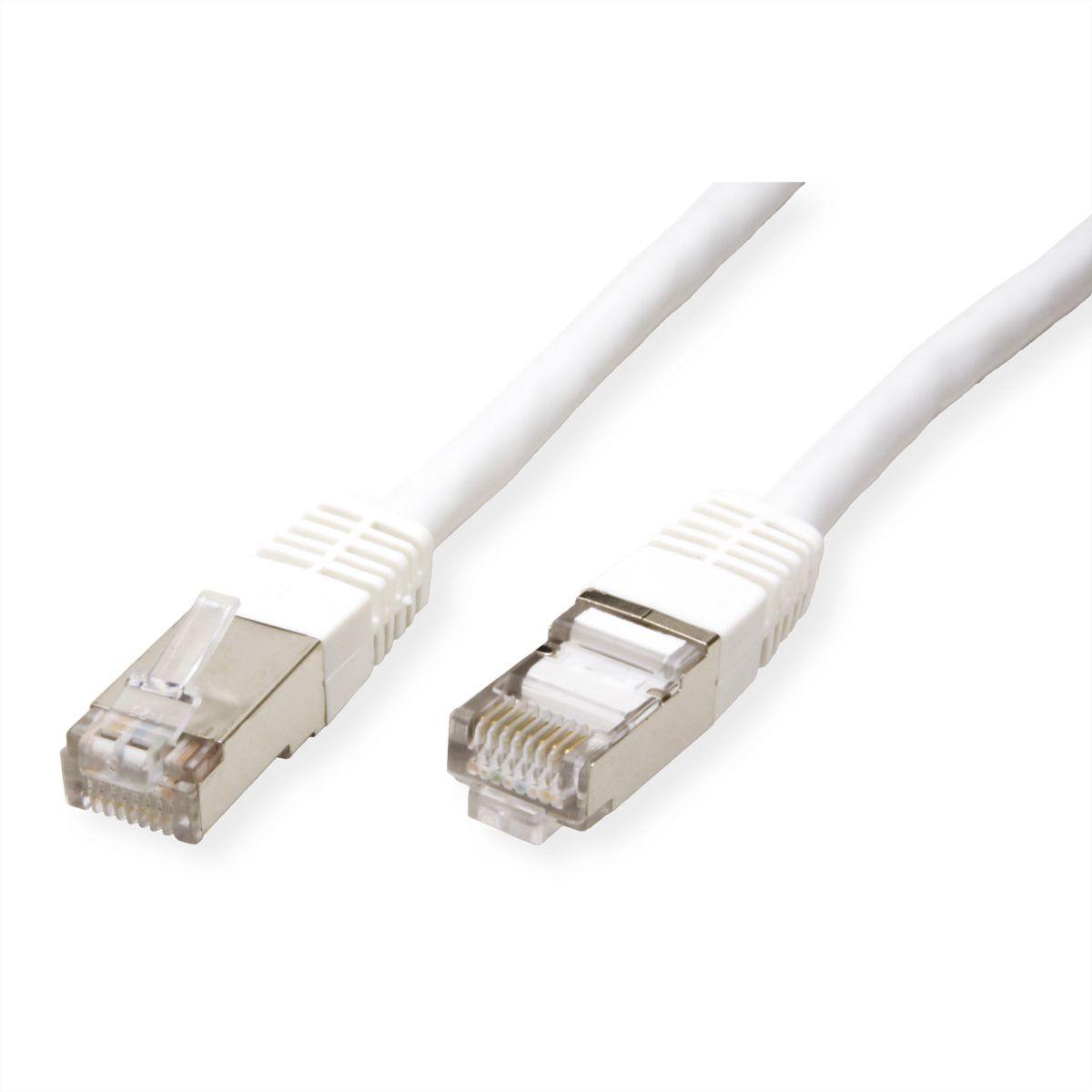 VALUE Patchkabel Cat.6 (Class E) S/FTP (PiMF), weiß, 10 m