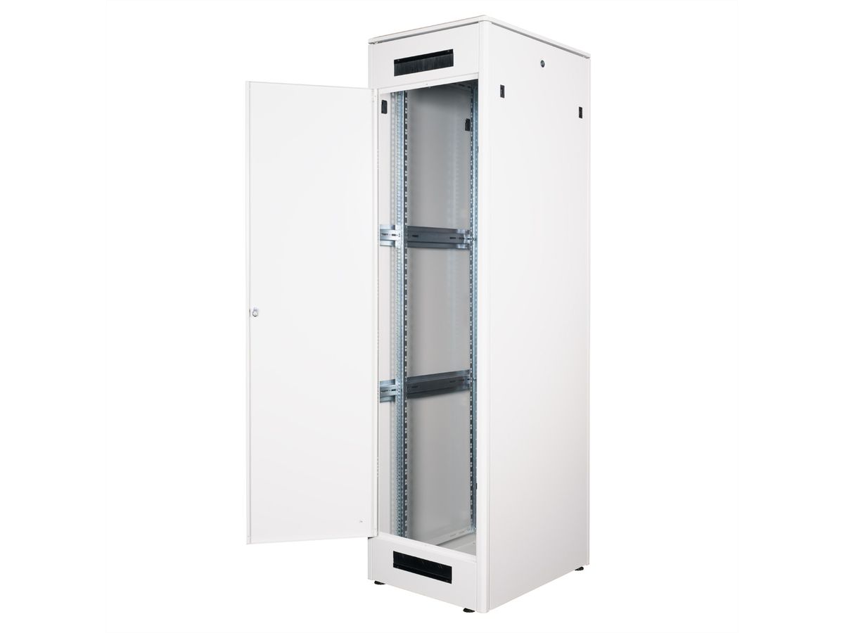 ROLINE 19-Zoll Netzwerkschrank Pro 47 HE, 600x800 BxT Glastür grau