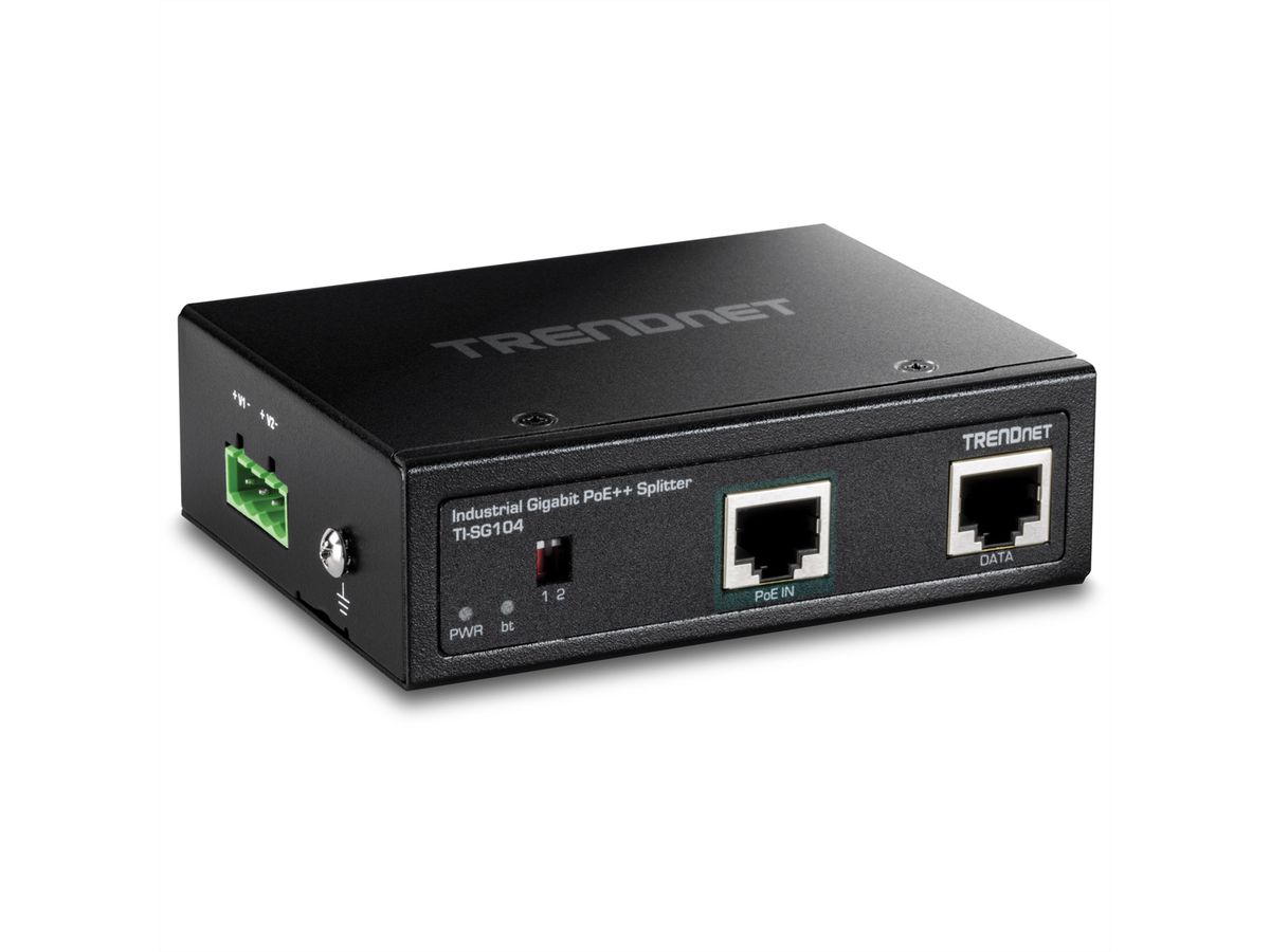 TRENDnet TI-SG104 Industrieller Gigabit UPoE Splitter