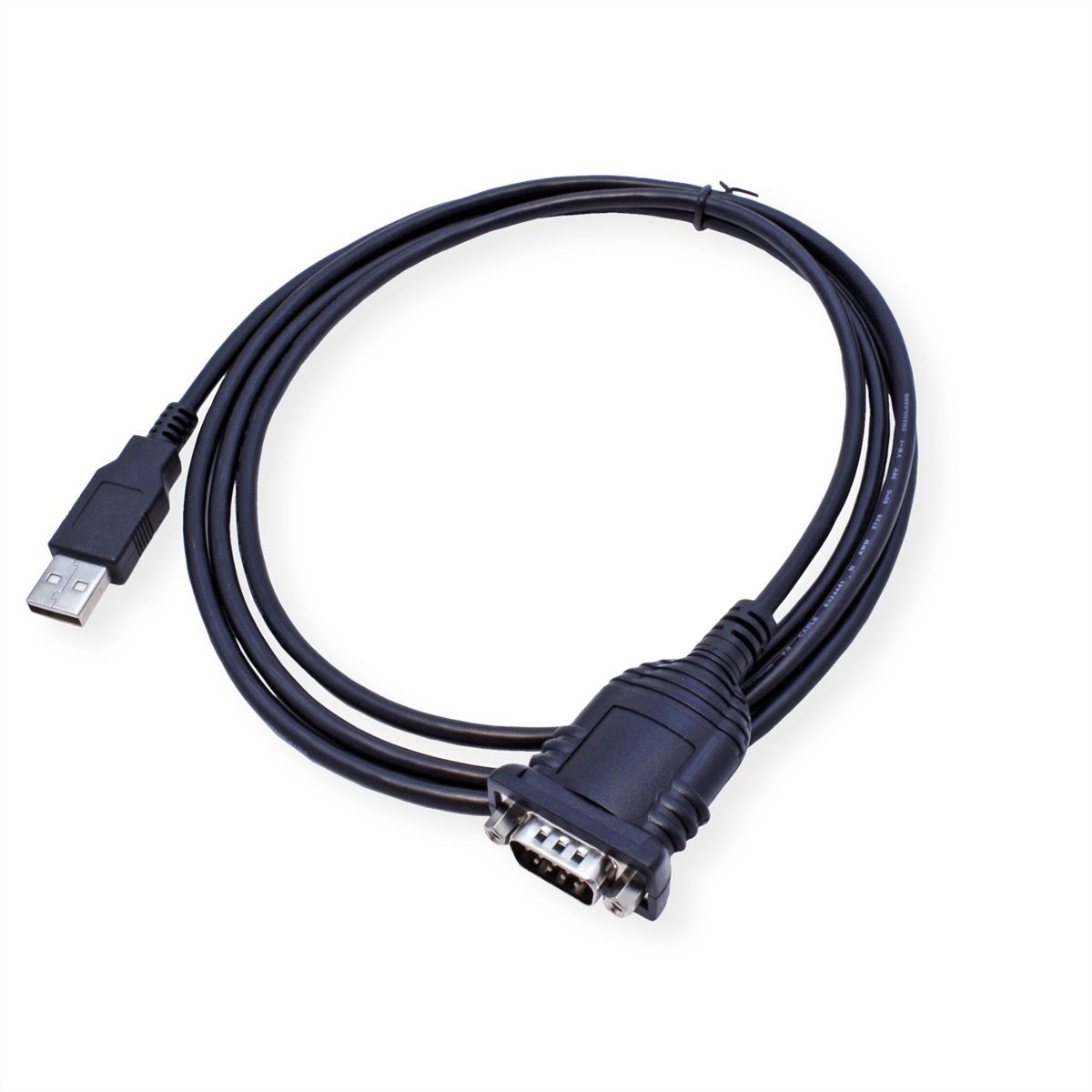 EXSYS EX-13001 USB 2.0 zu 1 x Seriell RS-232 Kabel mit 9 Pin Stecker FTDI Chip-Set