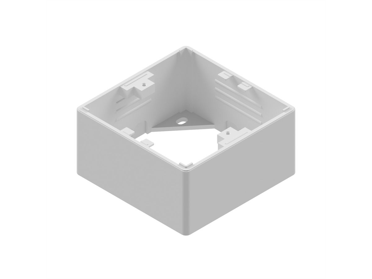 EasyLan preLink / fixLink Datendose weiß, 80x80x42 mm RAL 9010