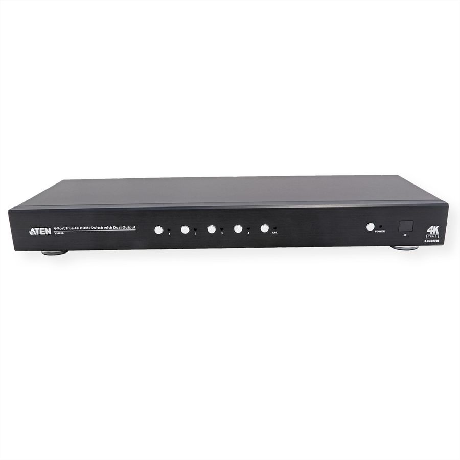 ATEN VS482B 4-Port True 4K HDMI Switch mit Dual View