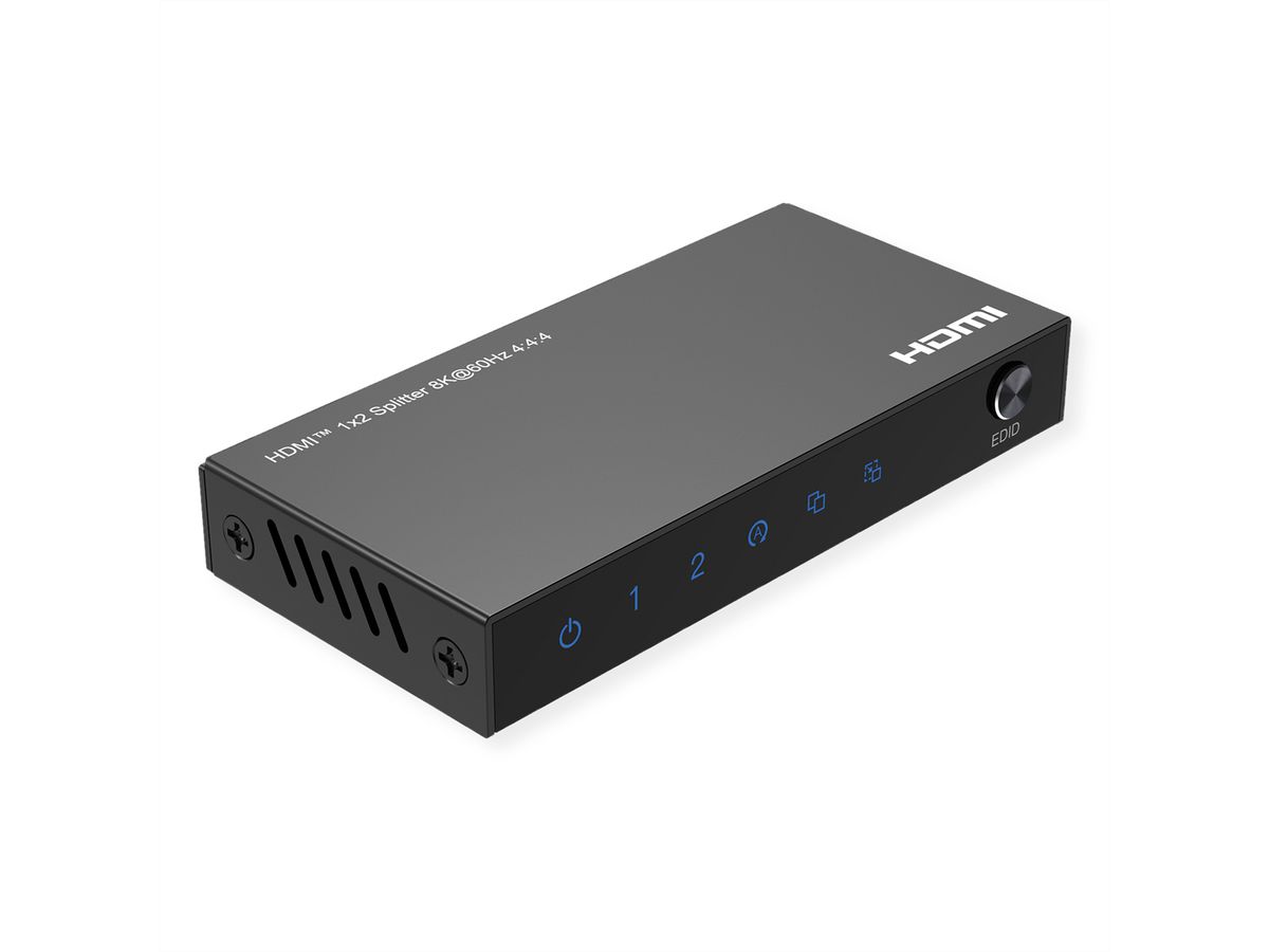 ROLINE HDMI Video-Splitter, 8K, 2fach