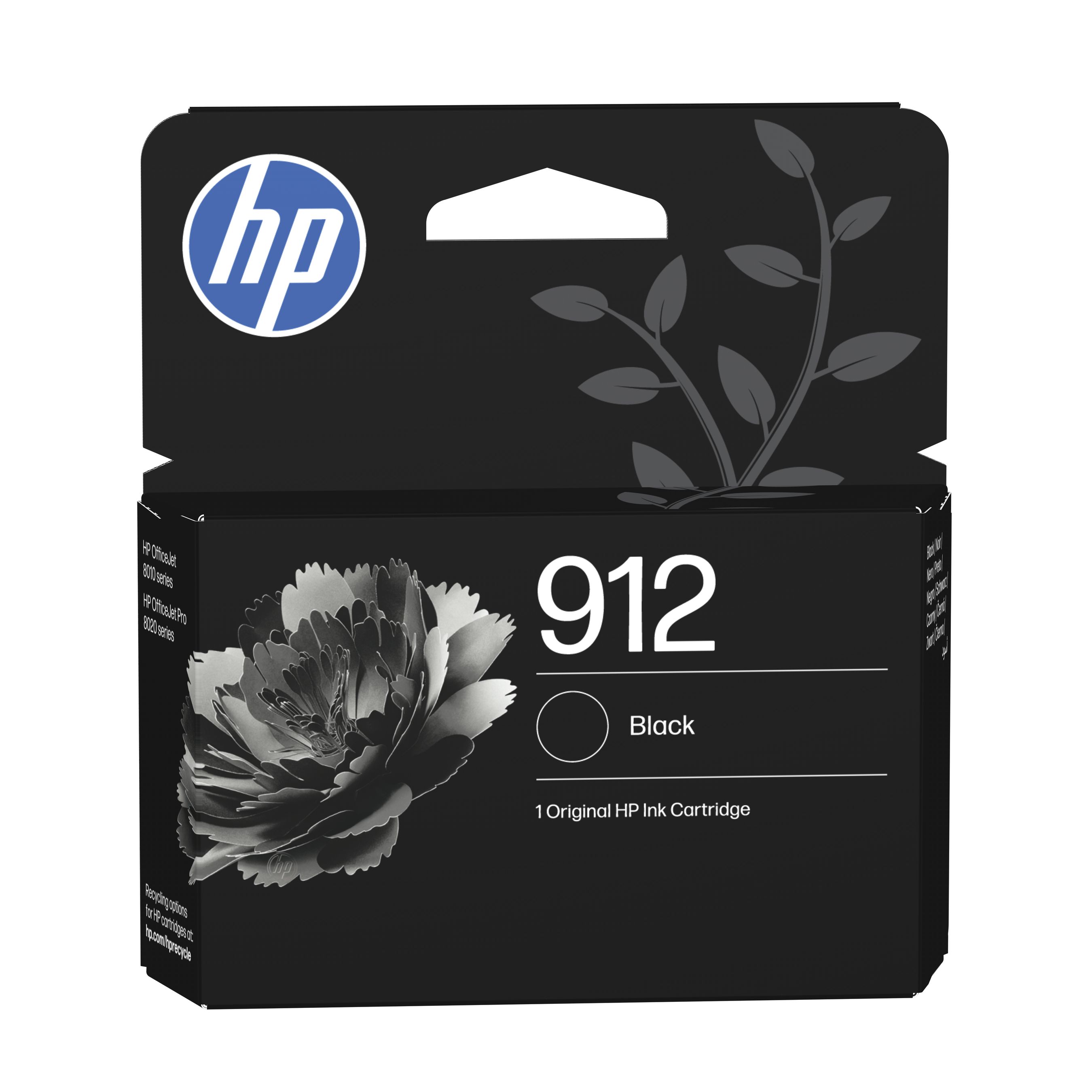 HP 912 Schwarz Original Druckerpatrone