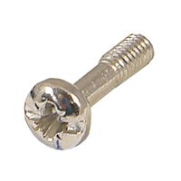 SCHROFF Halsschraube mit Kreuzschlitz/Schlitz - HALSSCHR.M.KR.M2,5 NI. 100ST