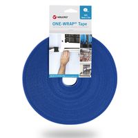 VELCRO® One Wrap® Band 30 mm breit, blau, 25 m