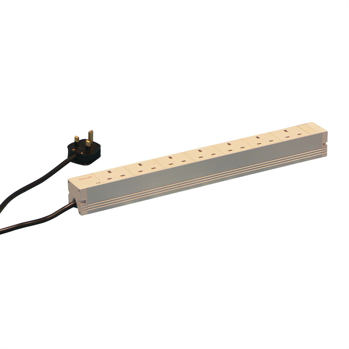 SCHROFF BS-Steckdosenleiste - STECKDL. BS 7DO. 438,5LG