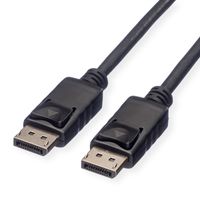 ROLINE DisplayPort Kabel, DP ST - ST, LSOH, schwarz, 1 m