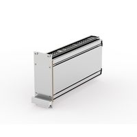 SCHROFF Kassetten PRO 3 HE-Bausätze, Frontplatte geschirmt (Textildichtung) - KAS S1 FS EMV 3HE 10TE 227T