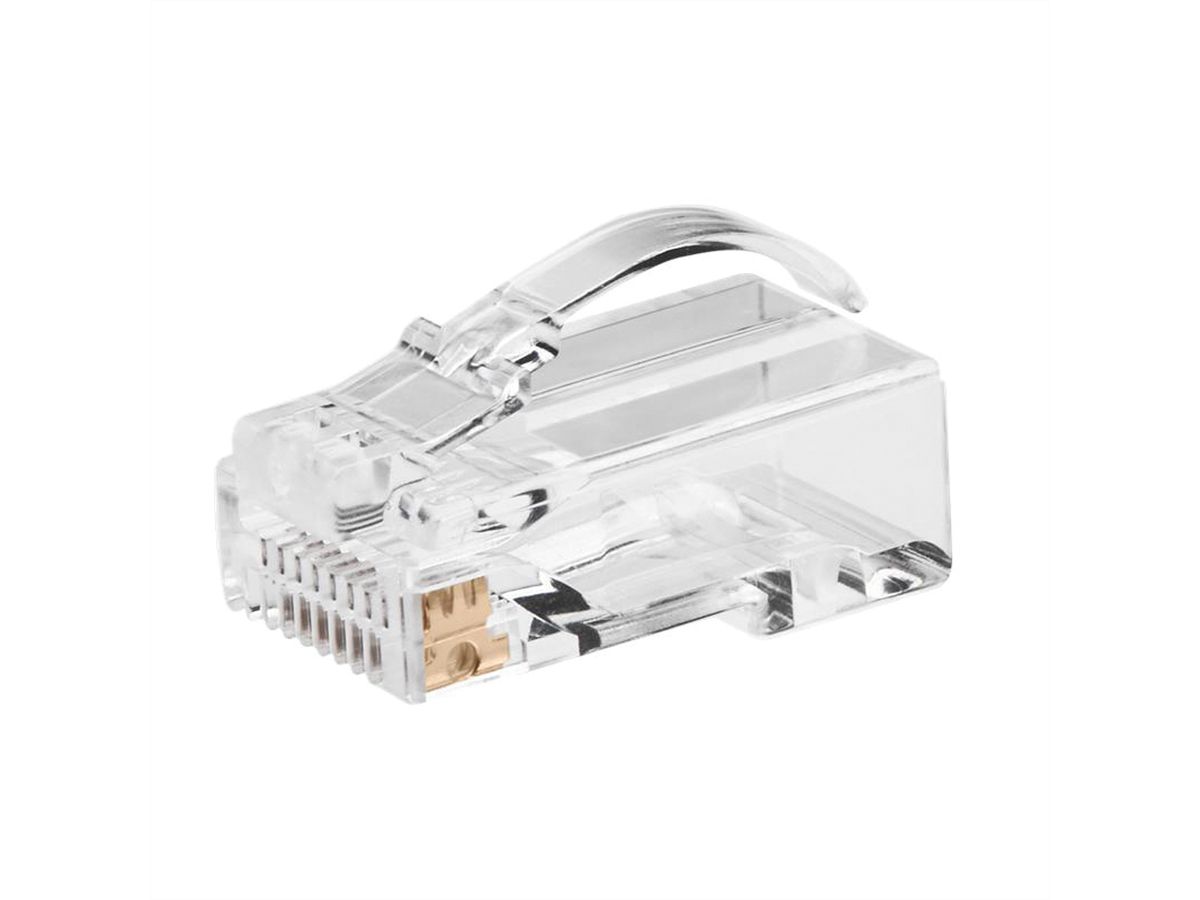 ROLINE RJ45 Stecker, ungeschirmt, Cat.6/6A (Class E/EA), einfacher ...