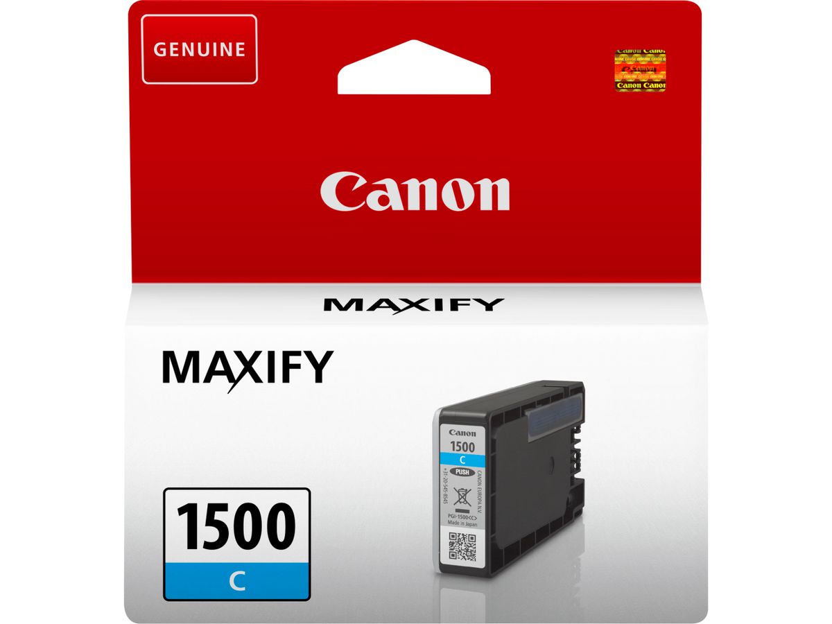 Canon PGI-1500C Cyan Tintentank