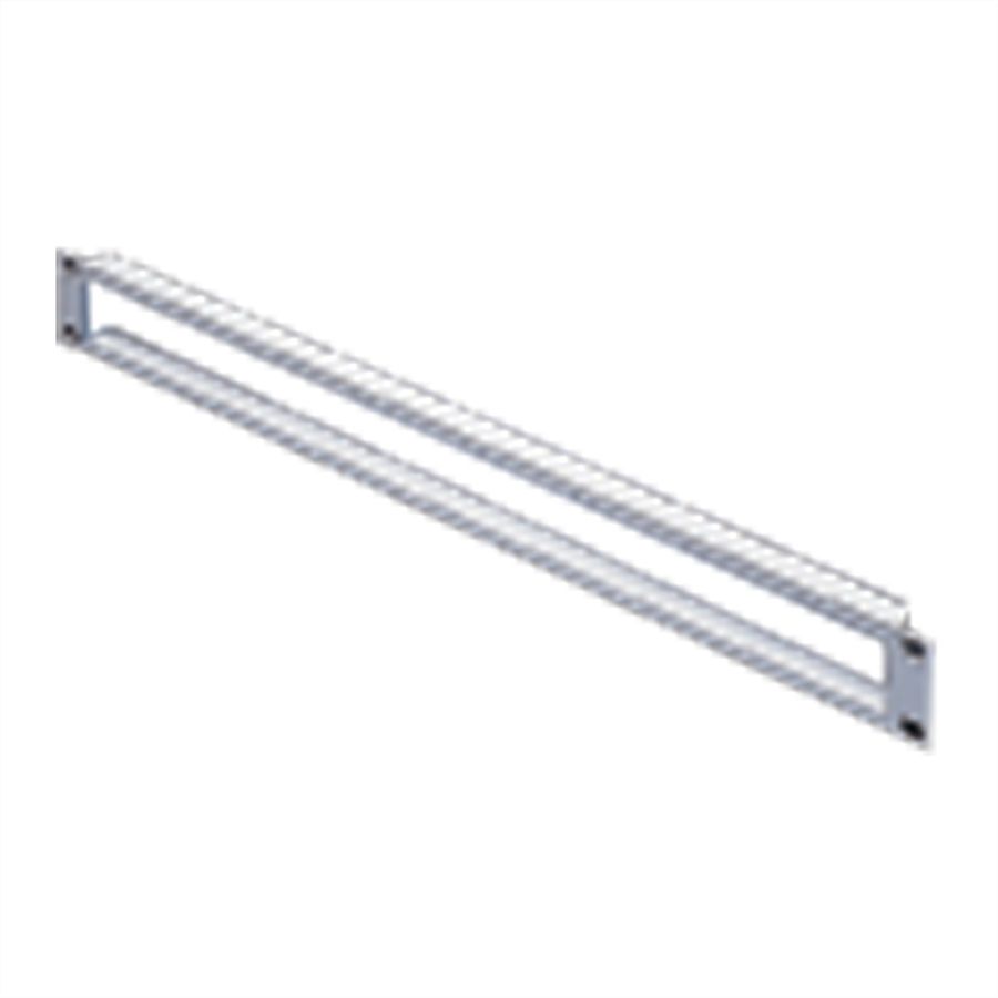 SCHROFF 19"-Kabeldurchführung - 19"PLATTE 2HE M.KAB.FHRG.(2X)