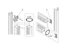 SCHROFF STECKDOSENL.CH 9DOSEN SCHALT.438,5L