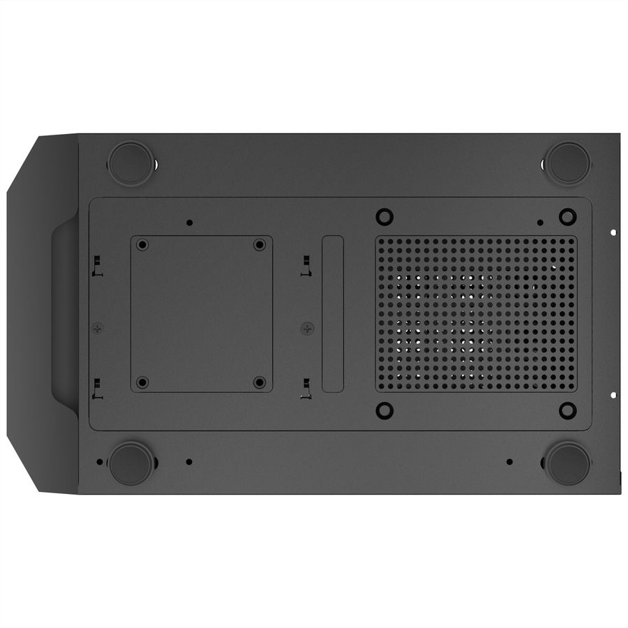 ANTEC AX20 PC Gehäuse Midi Tower Gaming Black ATX, schwarz
