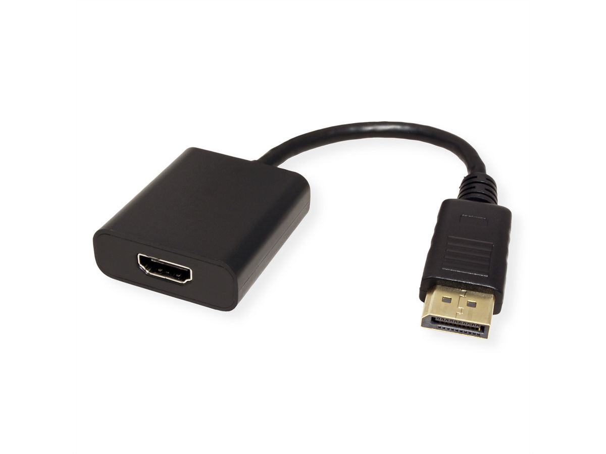 VALUE DisplayPort-HDMI Adapter, v1.2, HDR 10, DP ST - HDMI BU