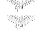 SCHROFF Nivellierfüsse - NIVELLIERFUESSE-SET 4STK