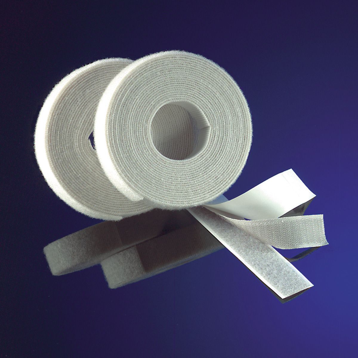 VELCRO® Flauschband L: 25m / B: 20mm, weiß