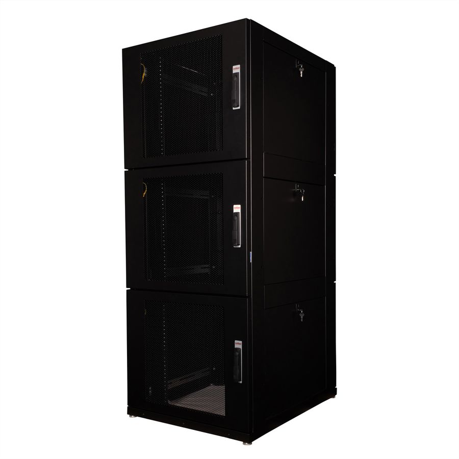 ROLINE Colocation-Schrank 47HE 800x1000mm, 3-Fächer, schwarz