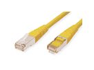 ROLINE Patchkabel Kat.5e (Class D) FTP, gelb, 3 m