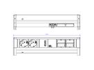 BACHMANN DESK 2x Schutzkontakt 1x USB Charger 2x ABD GST18