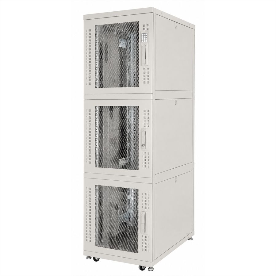 ROLINE Colocation-Schrank 42HE 800x1000mm, 3-Fächer, grau