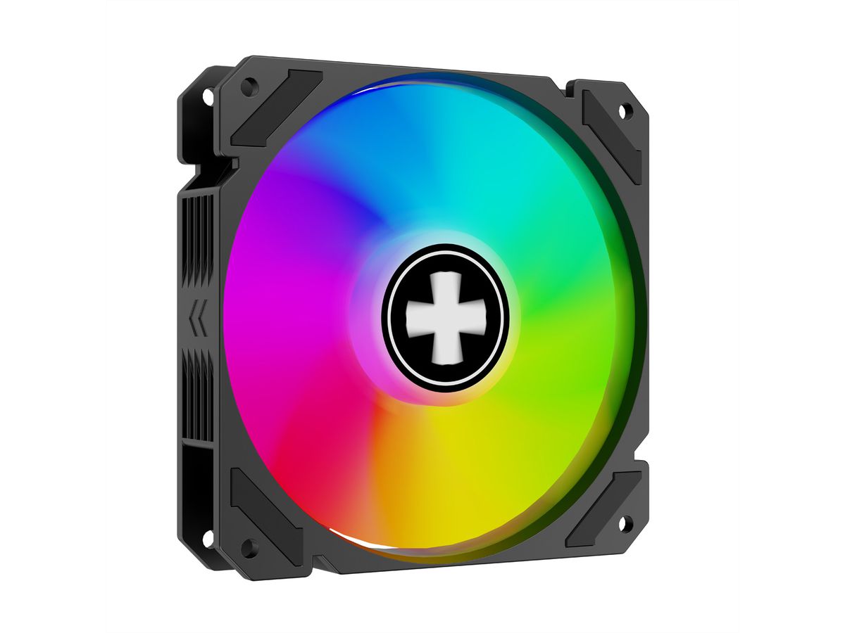 XILENCE Performance A+ REVERSE XF065, 120mm ARGB LED Lüfter schwarz