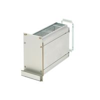 SCHROFF Kassetten PRO 3 HE-Bausätze, Frontplatte geschirmt (Textildichtung) - KAS S2 FS EMV 3HE 21TE 167T