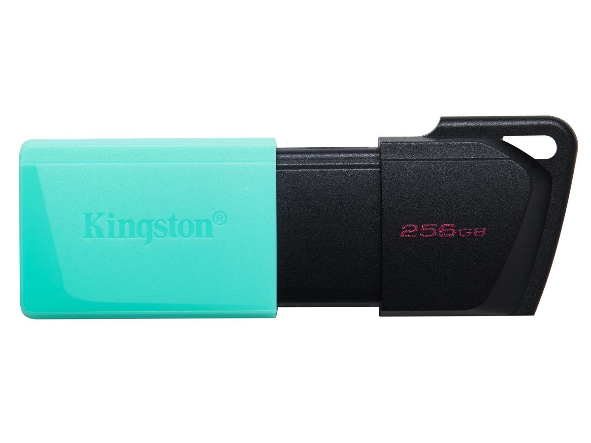 Kingston Technology DataTraveler 256GB USB3.2 Gen1 Exodia M (Schwarz + Türkis)