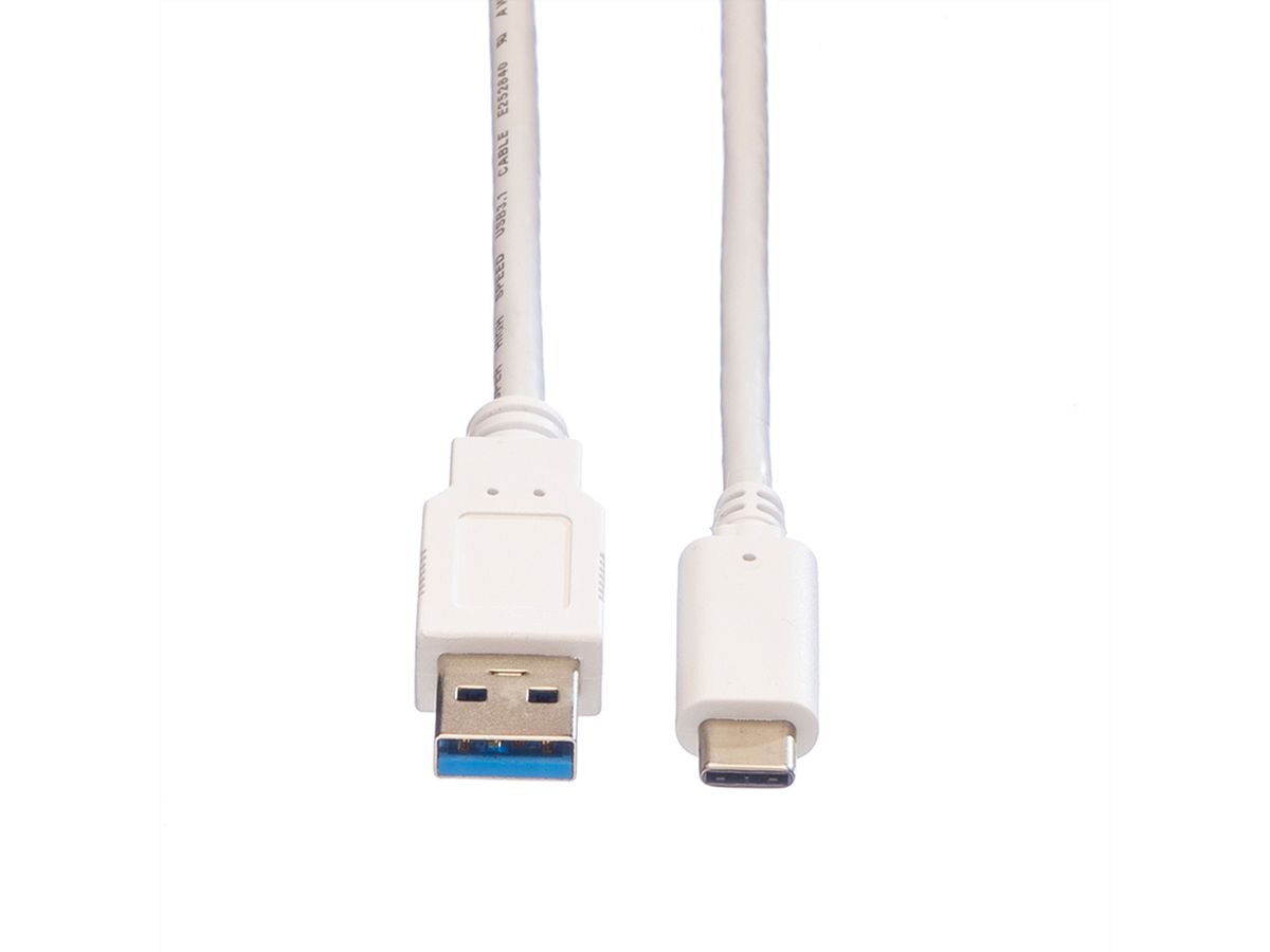 VALUE USB 3.2 Gen 1 Kabel, A-C, ST/ST, 0,5 m