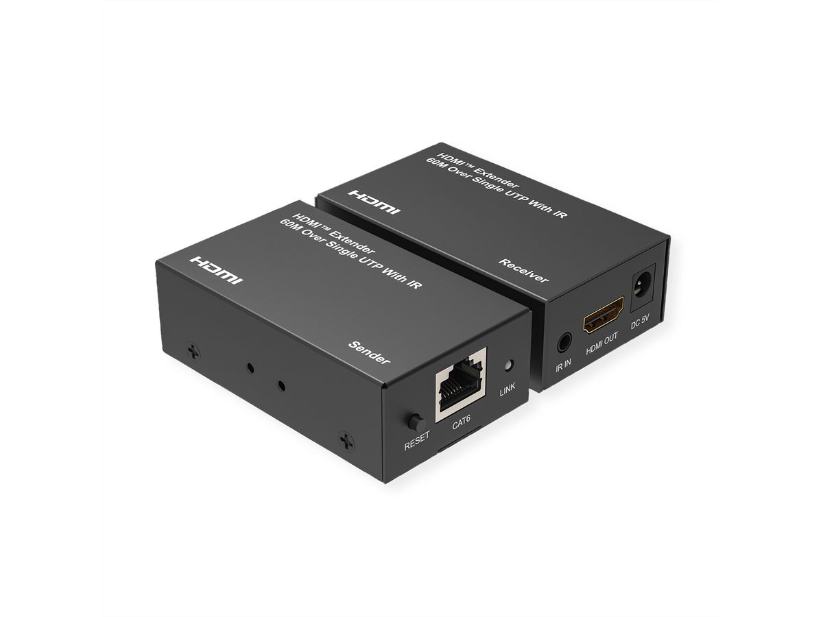 VALUE HDMI Verlängerung über Twisted Pair, 60m