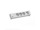 BACHMANN POWER FRAME 3xCEE7/3 1xCM 0,2m GST18 RAL9010